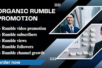 increase your rumble views, grow followers, and optimize SEO for better reach
