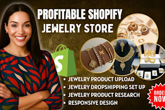 design jewelry shopify store jewelry dropshipping website jewelry website