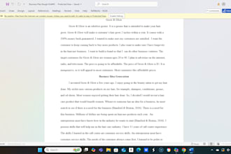 proofread, edit, and check spelling and grammar