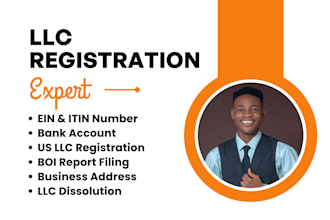 do US company registration, US llc formation, dissolve llc, ein, boi report itin