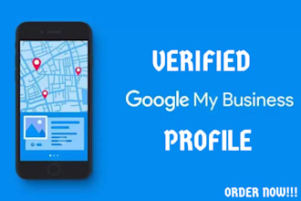 setup and create a verified google my business profile, gmb page listing