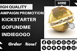 boost your crowdfunding campaign on gofundme kickstarter to attract real backer