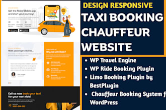 design taxi booking website airport cab transfer chauffeur website