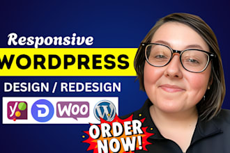 create divi wordpress website customize divi theme landing page design