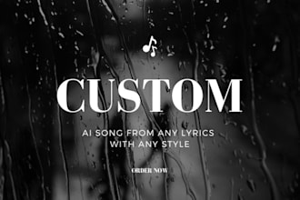 create custom ai song creation from your lyrics