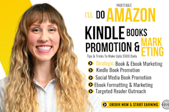 amazon kdp book publishing formatting ebook sales funnel kindle book promotion