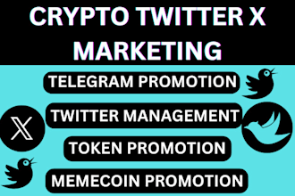 crypto twitter x marketing memecoin promotion telegram promotion hit 800m users