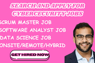 search and apply cybersecurity job scrum master roles