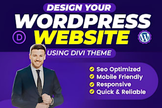 develop avada theme elementor pro astra pro divi flatsome with wordpress website