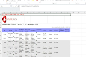 do data entry with responsible and high commitment