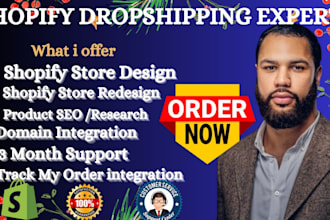 build shopify store design shopify dropshipping store shopify website design
