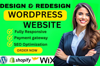 revamp, build, modern luxury premium wordpress webflow website redesign design