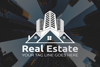 design home construction property real estate logo for you
