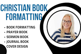 design, format christian ebook, prayer journal with bible verse, sermon book