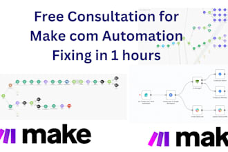 make com automation made com make com scenario make com ai agent ,fix make com