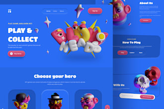 develop custom nft, crypto gaming websites, and web games