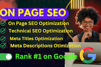 do onpage technical SEO service for wordpress shopify wix squarespace website