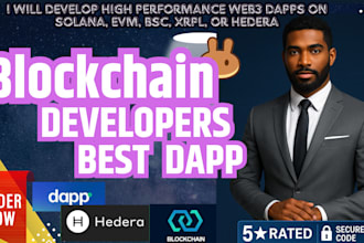 develop high performance web3 dapps on solana, evm, bsc, xrpl, or hedera