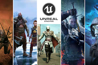 build unreal engine mobile video games ue4 ue5 with 2d gameplay for android ios