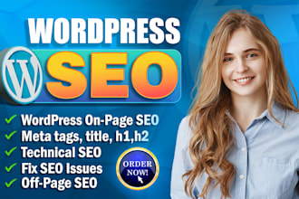 do complete squarespace and wordpress SEO for google ranking