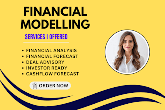 prepare complete financial model or financial projections for startups