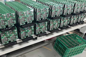 handle the pcb fabrication parts sourcing and pcb assembly