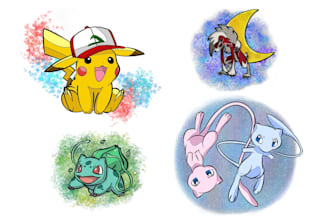 make pokemon tattoo design