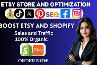 do etsy promotion, etsy traffic, etsy seo  ,shopify marketing for etsy sales