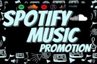 organic spotify music promotion spotify album promotion spotify playlist ads