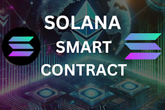 solidity, smart contract, blockchain developer solana,erc20 bep20,smart contract