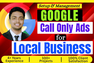 setup manage google call only ads for local business