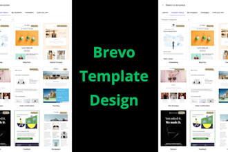 design beehiiv convertkit mailchimp newsletter klaviyo and brevo email template