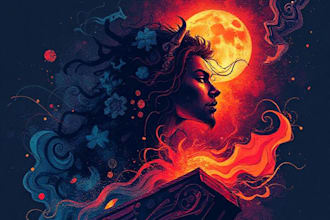 create artistic vector illustration