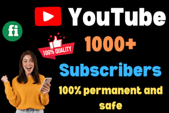 instantly expand 1000 youtube followers very high quality
