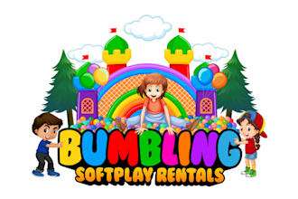 design daycare childcare babyshop school and kids logo