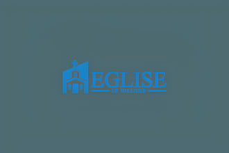 do unique minimalist logo design with copyright