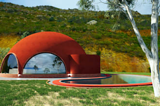 do fast 2d autocad design exterior and interior models and realistic renders