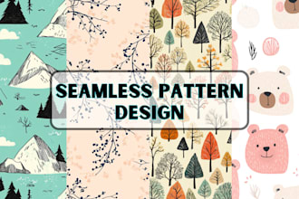 design seamless pattern design for fabric,textile