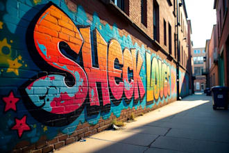 create custom graffiti art designs murals and wall arts