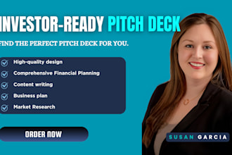 prepare a compelling investor pitch deck that raises funds