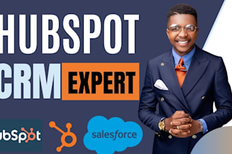 set up and automate hubspot CRM, salesforce, and optimize your sales pipeline