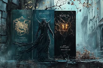 do you dark horror and game art