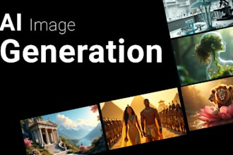 create stunning ai generated images, illustrations as an ai artist