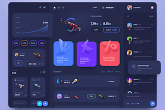 create crash game website ui design, UI UX design, ui ux de