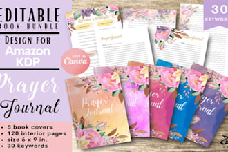 design fillable journal digital journal prayer journal