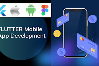 design frontend of your app in flutter from figma to flutter