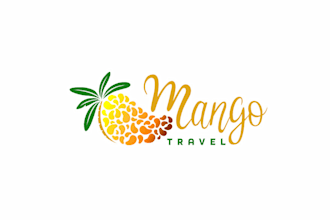 design a professional travel, adventure, tour, or hotel logo