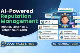provide an ai powered reputation management system for your business
