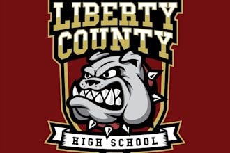 create a custom mascot creative high school logo