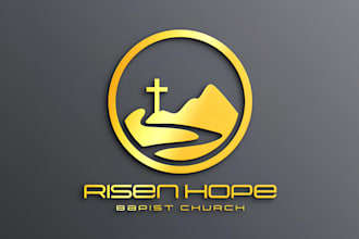 do modern christian ministry religious and church logo